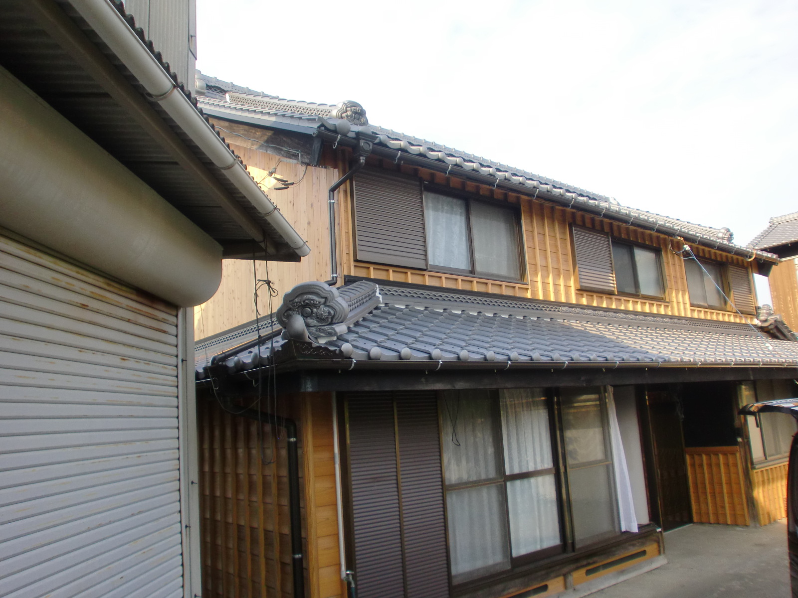 日本瓦屋根葺き替え工事