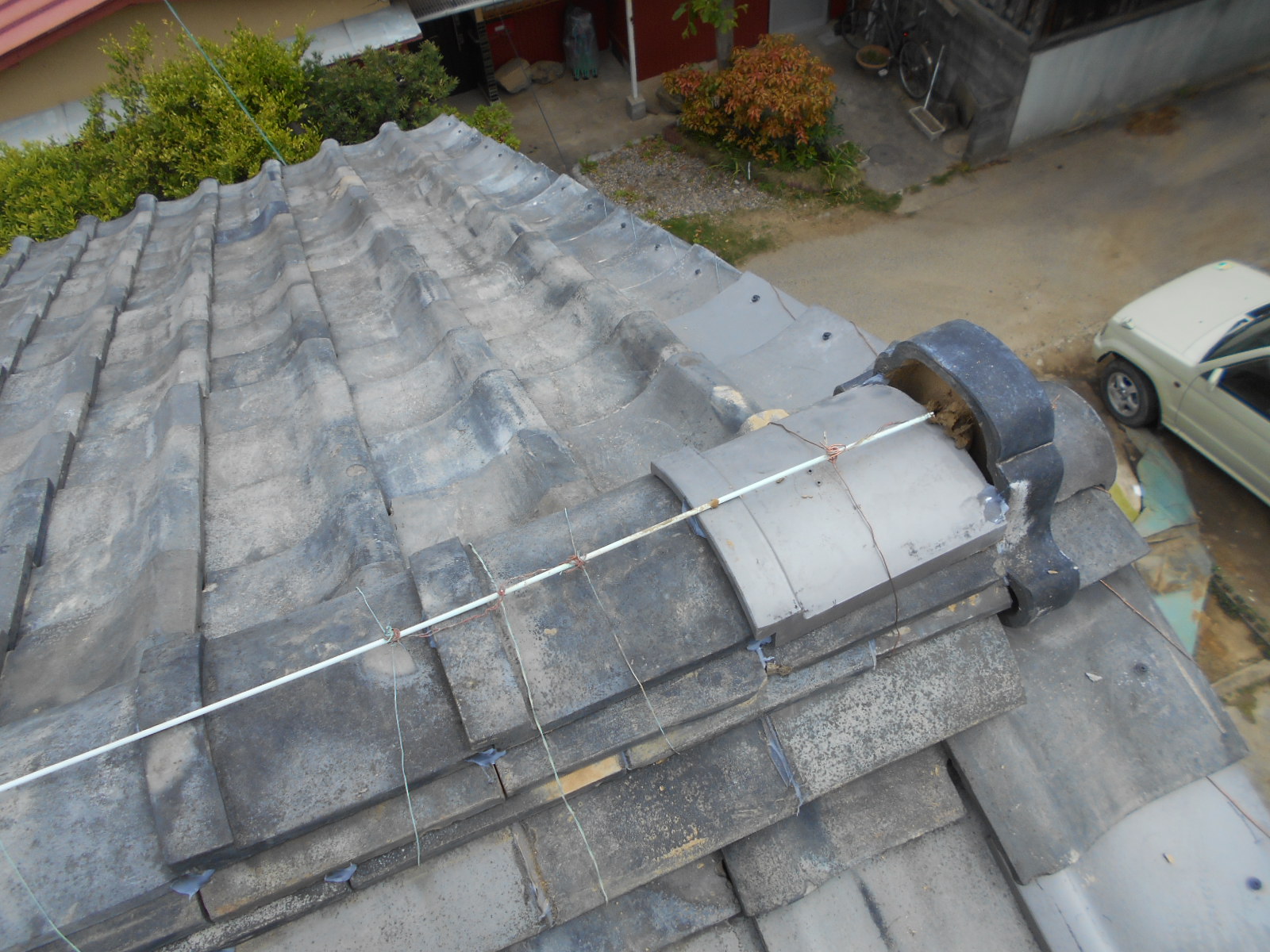 津市で屋根修理
